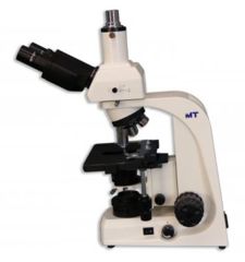Image of Meiji Techno Halogen Trinocular Brightfield Biological Microscope, BEIGE, LARGE MT4300H