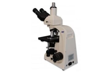 Image of Meiji Techno Halogen Trinocular Brightfield Biological Microscope, BEIGE, LARGE MT5300H