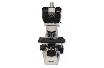 Image of Meiji Techno Halogen Trinocular Brightfield Biological Microscope, BEIGE, LARGE MT5300H