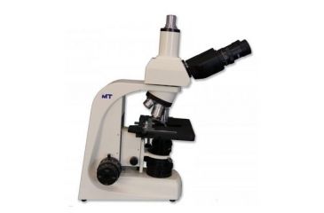 Image of Meiji Techno Halogen Trinocular Brightfield Biological Microscope, BEIGE, LARGE MT5300H