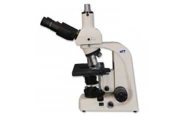 Image of Meiji Techno Halogen Trinocular Brightfield Biological Microscope, BEIGE, LARGE MT5300H