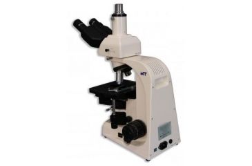 Image of Meiji Techno Halogen Trinocular Brightfield,Phase Contrast Biological Microscope, BEIGE, LARGE MT4310H