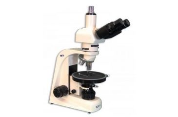 Image of Meiji Techno Halogen Trinocular Polarizing Microscope, BEIGE, LARGE MT9300