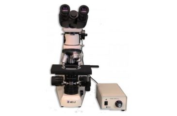 Image of Meiji Techno LED Bino Incident,Transmitted Light BF,DF Metallurgical Microscope,MT8520L, BEIGE, LARGE MT8520L