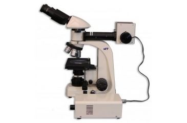 Image of Meiji Techno LED Bino Incident,Transmitted Light BF,DF Metallurgical Microscope,MT8520L, BEIGE, LARGE MT8520L