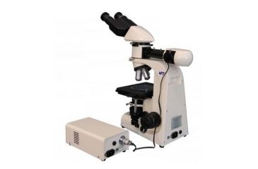 Image of Meiji Techno LED Bino Incident,Transmitted Light BF Metallurgical Microscope, BEIGE, LARGE MT8000L