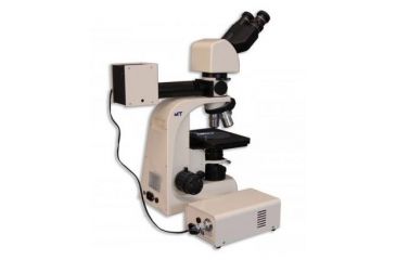 Image of Meiji Techno LED Ergo Bino Incident,Transmitted Light BF,DF Metallurgical Microscope,MT8520L, BEIGE, LARGE MT8520EL