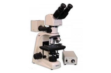 Image of Meiji Techno LED Ergo Bino Incident,Transmitted Light BF,DF Metallurgical Microscope,MT8520L, BEIGE, LARGE MT8520EL