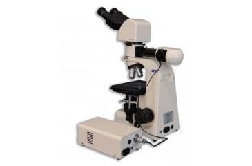 Image of Meiji Techno LED Ergo Bino Incident,Transmitted Light BF Metallurgical Microscope,MT8000EL, BEIGE, LARGE MT8000EL