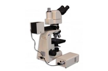Image of Meiji Techno LED Ergo Trino Incident,Transmitted Light BF,DF Metallurgical Microscope,MT8500, BEIGE, LARGE MT8530EL