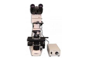 Image of Meiji Techno LED Ergo Trino Incident,Transmitted Light BF,DF Metallurgical Microscope,MT8500, BEIGE, LARGE MT8530EL