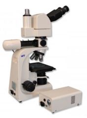 Image of Meiji Techno LED Ergo Trino Incident,Transmitted Light BF Metallurgical Microscope,MT8000, BEIGE, LARGE MT8100EL