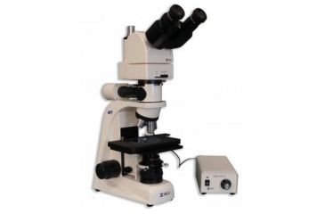 Image of Meiji Techno LED Ergo Trino Incident,Transmitted Light BF Metallurgical Microscope,MT8000, BEIGE, LARGE MT8100EL