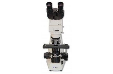 Image of Meiji Techno LED Ergonomic Trinocular Brightfield Biological Microscope,MT5300EL, BEIGE, LARGE MT5300EL