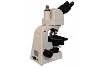 Image of Meiji Techno LED Ergonomic Trinocular Brightfiled,Phase Contrast Biological Microscope,MT4310El, BEIGE, LARGE MT4310EL