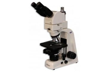 Image of Meiji Techno LED Ergonomic Trinocular Brightfiled,Phase Contrast Biological Microscope,MT4310El, BEIGE, LARGE MT4310EL