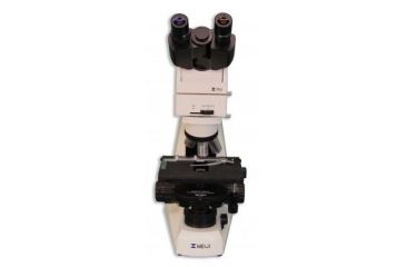 Image of Meiji Techno LED Ergonomic Trinocular Brightfiled,Phase Contrast Biological Microscope,MT4310El, BEIGE, LARGE MT4310EL