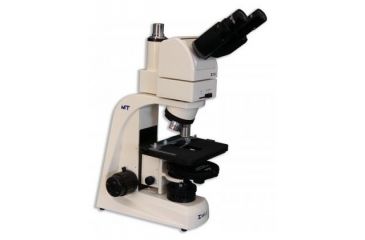 Image of Meiji Techno LED Ergonomic Trinocular Brightfiled,Phase Contrast Biological Microscope,MT4310El, BEIGE, LARGE MT4310EL