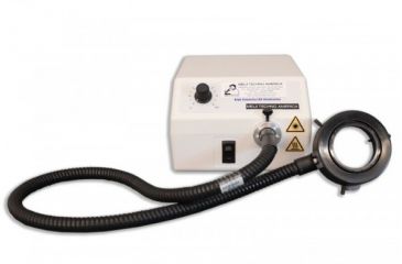 Image of Meiji Techno LED Fiber Optic Illuminator With 60mm Ring Light 100/240V, FL-5000-US-RL