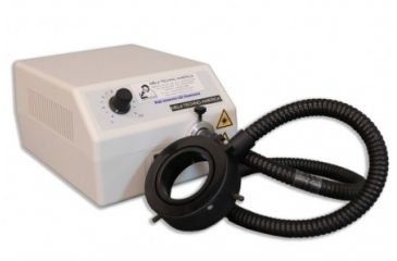 Image of Meiji Techno LED Fiber Optic Illuminator With 60mm Ring Light 100/240V, FL-5000-US-RL
