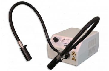 Image of Meiji Techno LED Fiber Optic Illuminator With Dual Light Guide 100/240V, FL-5000-US-DG