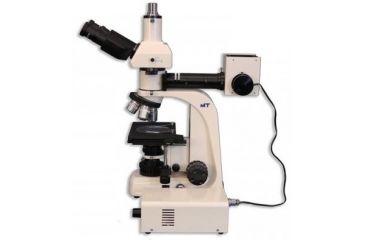 Image of Meiji Techno LED Trino Incident,Transmitted Light BF,DF Metallurgical Microscope,MT8530L, BEIGE, LARGE MT8530L