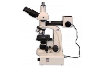 Image of Meiji Techno LED Trino Incident,Transmitted Light BF,DF Metallurgical Microscope,MT8530L, BEIGE, LARGE MT8530L