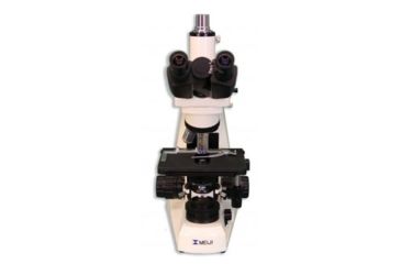 Image of Meiji Techno LED Trinocular Brightfield Biological Microscope,MT4300L, BEIGE, LARGE MT4300L