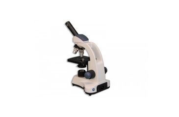Image of Meiji Techno MT-10 LED Monocular Entry Level Compound Microscope, White MT-10