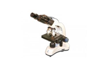 Image of Meiji Techno MT-14 LED Binocular Entry-Level Compound Rechargeable Microscope, White MT-14