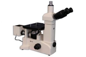 Image of Meiji Techno Trinocular Inverted Brightfield/Darkfield Metallurgical Microscope, IM7530