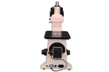Image of Meiji Techno Trinocular Inverted Brightfield Metallurgical Microscope, IM7200