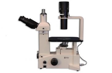 Image of Meiji Techno Trinocular Inverted Brightfield/Phase Contrast Biological Microscope, TC-5400