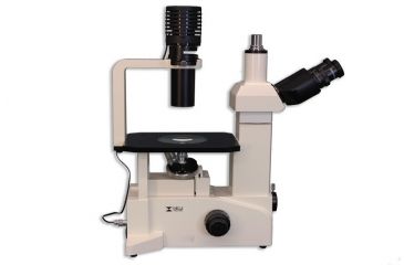 Image of Meiji Techno Trinocular Inverted Brightfield/Phase Contrast Biological Microscope, TC-5400