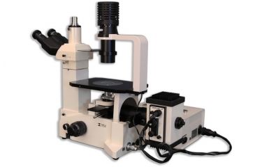 Image of Meiji Techno Trinocular Inverted Epi-Fluorescence Biological Microscope, TC-5600