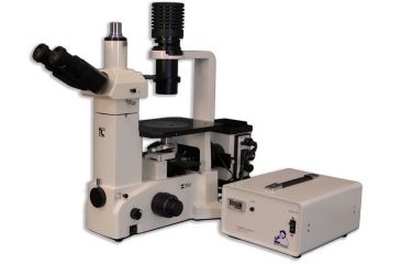 Image of Meiji Techno Trinocular Inverted Epi-Fluorescence Biological Microscope, TC-5600