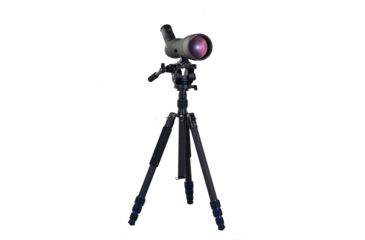 Image of Meopta Carbon Fiber Tripod, Black/Blue, 653525