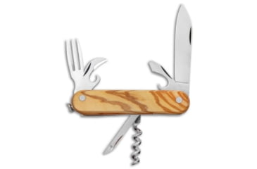 Image of Mercury Mercury 7-in-1 Multi-Purpose Penknife Olive Wood 3" Polish 913-6LC, Wood, adult, BHQ-124996