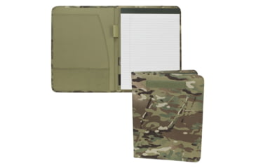 Image of Mercury Tactical Gear Simulated Leather Padfolio, Multicam, MRC6610-MUL