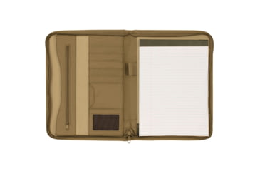 Image of Mercury Tactical Gear Zippered Padfolio, Coyote, MRC7526-CY