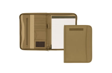Image of Mercury Tactical Gear Zippered Padfolio, Coyote, MRC7526-CY