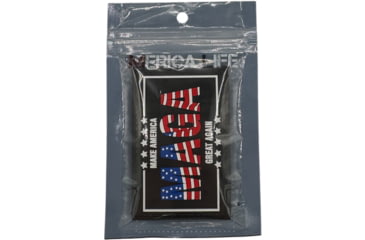 Image of Merica Life MAGA USA Flag Design Patch, 3x2in, MAGA-USFLAG