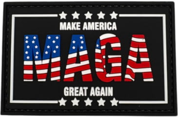 Image of Merica Life MAGA USA Flag Design Patch, 3x2in, MAGA-USFLAG