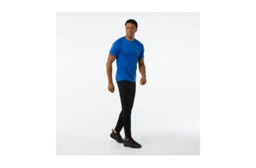 Image of Smartwool Merino 150 Baselayer Short Sleeve Shirt Mens, Bright Blue, XXL, SW016041378-XXL