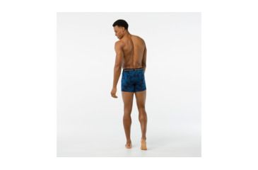 Image of Smartwool Merino 150 Printed Boxer Brief-Men's, Bright Cobalt, Extra Large, SW014030A28-XL