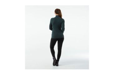 Image of Smartwool Merino 250 Baselayer 1/4 Zip-Women's, Lochness Heather, Extra Large, SW0NP221961-XL