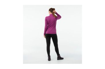 Image of Smartwool Merino 250 Baselayer 1/4 Zip-Women's, Meadow Mauve H, Large, SW0NP221A11-L
