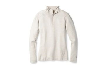 Image of Smartwool Merino 250 Baselayer 1/4 Zip-Women's, Moonbeam Heather, Large, SW0NP221A10-L