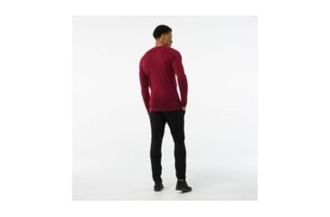 Image of Smartwool Merino 250 Baselayer Crew-Men's, Tibetan Red H, Small, SW0NP600A14-S