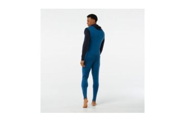 Image of Smartwool Merino 250 Baselayer One Piece-Men's, Deep Navy-Bright Cobalt, Large, SW016900A40-L